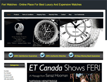 Tablet Screenshot of feriwatches.weebly.com