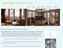 Tablet Screenshot of ozoneheights.weebly.com