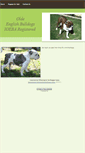 Mobile Screenshot of oldenglishbulldogs.weebly.com