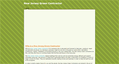 Desktop Screenshot of newjerseygreencontractor.weebly.com