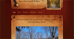 Desktop Screenshot of burroakfamilyresort.weebly.com