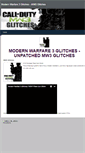 Mobile Screenshot of mw-3glitches.weebly.com