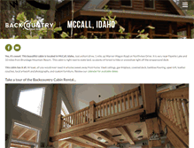 Tablet Screenshot of mccallcabin.weebly.com