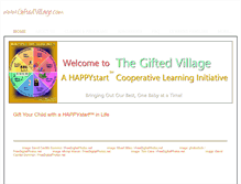 Tablet Screenshot of giftedvillage.weebly.com