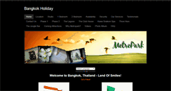 Desktop Screenshot of bangkokvacation.weebly.com