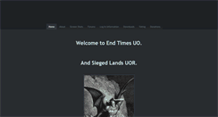 Desktop Screenshot of endtimesuo.weebly.com