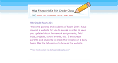 Desktop Screenshot of jfitzpatrick.weebly.com