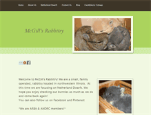 Tablet Screenshot of mcgillsrabbitry.weebly.com