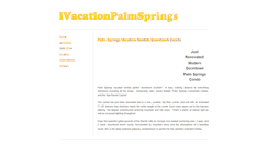 Desktop Screenshot of ivacationpalmsprings.weebly.com