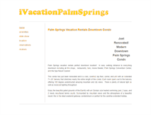 Tablet Screenshot of ivacationpalmsprings.weebly.com