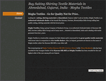 Tablet Screenshot of meghatextiles.weebly.com