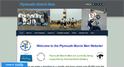 Desktop Screenshot of plymouthmorrismen.weebly.com
