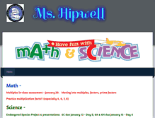 Tablet Screenshot of chipwell.weebly.com