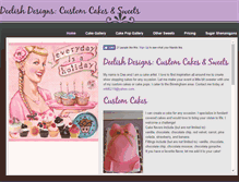 Tablet Screenshot of deelishdesigns.weebly.com