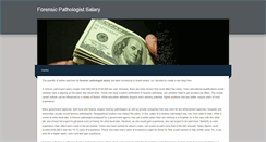 Desktop Screenshot of forensicpathologistsalary.weebly.com