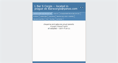 Desktop Screenshot of lbarscorgis.weebly.com