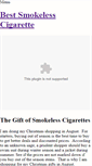 Mobile Screenshot of bestsmokelesscigarette.weebly.com