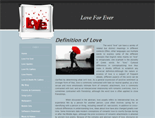 Tablet Screenshot of love4ever2u.weebly.com