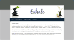 Desktop Screenshot of exhalehealth.weebly.com