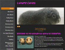 Tablet Screenshot of lunapigcavies.weebly.com