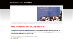 Desktop Screenshot of mrsmoreno.weebly.com