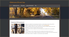 Desktop Screenshot of oklahomaoilandgas.weebly.com