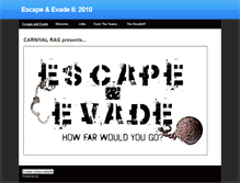 Tablet Screenshot of escapeandevade.weebly.com