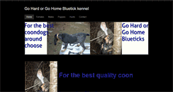 Desktop Screenshot of gohardorgohomebluetickkennels.weebly.com