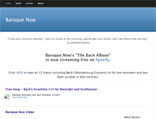 Tablet Screenshot of baroquenow.weebly.com