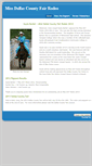 Mobile Screenshot of missdcfrodeo.weebly.com