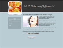Tablet Screenshot of daycarejeffersonga.weebly.com