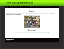 Tablet Screenshot of frenchexchangetrip.weebly.com