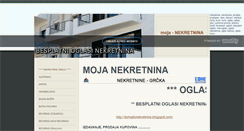 Desktop Screenshot of mojanekretnina.weebly.com