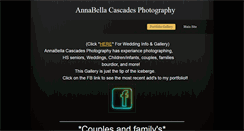 Desktop Screenshot of annabellacascades.weebly.com