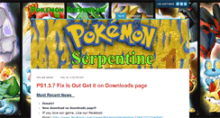 Desktop Screenshot of pokemonserpentine.weebly.com
