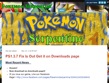Tablet Screenshot of pokemonserpentine.weebly.com