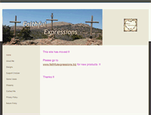 Tablet Screenshot of faithfullexpressions.weebly.com