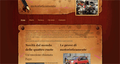 Desktop Screenshot of motoristicamente.weebly.com