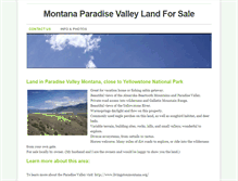 Tablet Screenshot of lovemontanahome.weebly.com