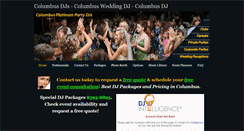 Desktop Screenshot of columbusdjs.weebly.com