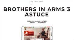 Desktop Screenshot of brothers-in-arms-3-astuce.weebly.com