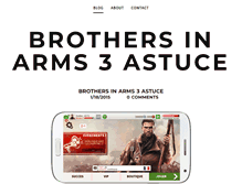 Tablet Screenshot of brothers-in-arms-3-astuce.weebly.com