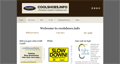 Desktop Screenshot of coolshoesinfo.weebly.com