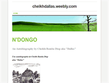 Tablet Screenshot of cheikhdallas.weebly.com