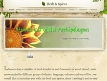 Tablet Screenshot of herbandspices.weebly.com