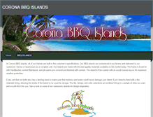 Tablet Screenshot of coronabbqislands.weebly.com