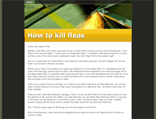 Tablet Screenshot of howtokillfleas.weebly.com