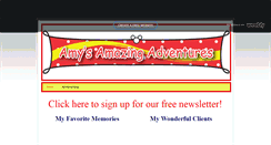 Desktop Screenshot of amysamazingadventures.weebly.com