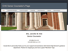 Tablet Screenshot of chsseniors.weebly.com