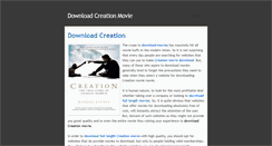 Desktop Screenshot of download-creation.weebly.com